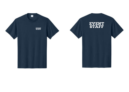 NYC Factory Event Staff T-Shirt - Chest + Back - Navy