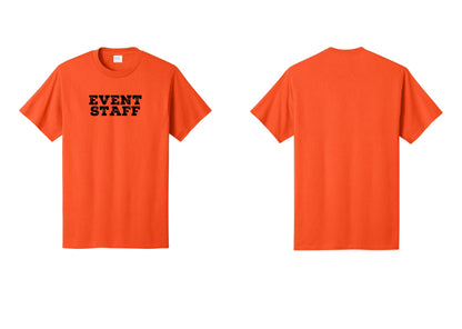 NYC Factory Event Staff T-Shirt - Front Only - Orange