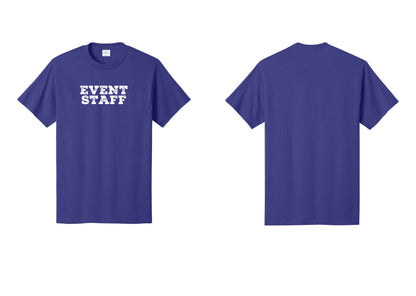 NYC Factory Event Staff T-Shirt - Front Only - Purple