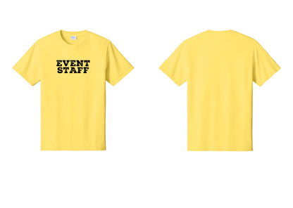 NYC Factory Event Staff T-Shirt - Front Only - Yellow