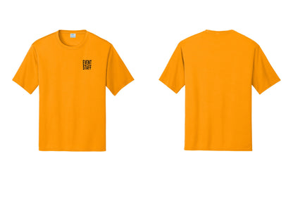 NYC Factory Event Staff Performance T-Shirt (Classic) - Chest Only - Gold