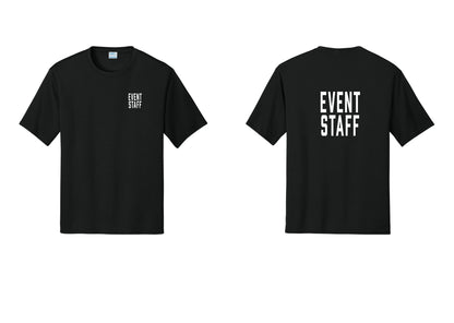 NYC Factory Event Staff Performance T-Shirt (Classic) - Chest + Back - Black
