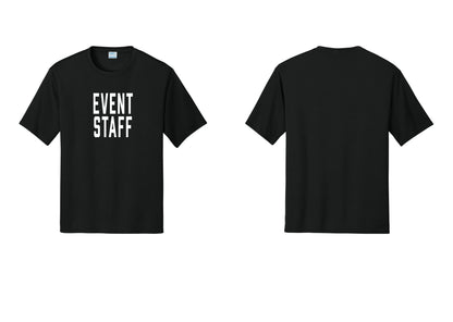 NYC Factory Event Staff Performance T-Shirt (Classic) - Front Only - Black