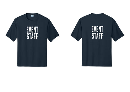 NYC Factory Event Staff Performance T-Shirt (Classic) - Front + Back - Navy