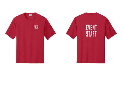 NYC Factory Event Staff Performance T-Shirt (Classic) - Chest + Back - Red
