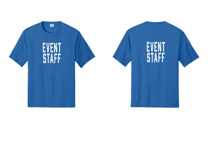 NYC Factory Event Staff Performance T-Shirt (Classic) - Front + Back - Royal