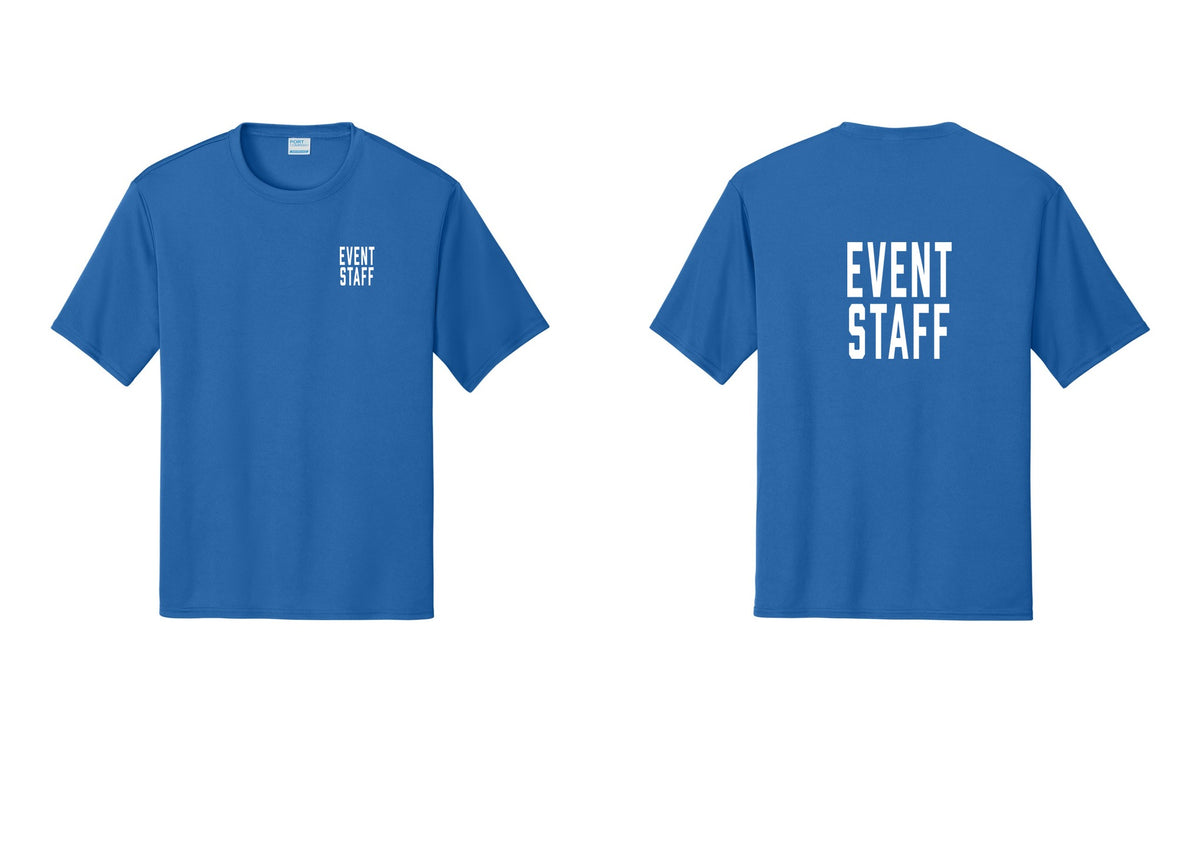 NYC Factory Event Staff Performance T-Shirt (Classic) - Chest + Back - Royal