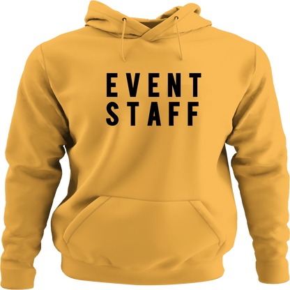 NYC FACTORY Mens EVENT STAFF Cotton Fleece Pullover Hoodie Sweatshirt