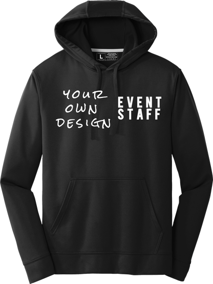 NYC FACTORY Mens EVENT STAFF Cotton Fleece Pullover Hoodie Sweatshirt