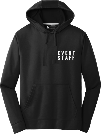 NYC FACTORY Mens EVENT STAFF Cotton Fleece Pullover Hoodie Sweatshirt