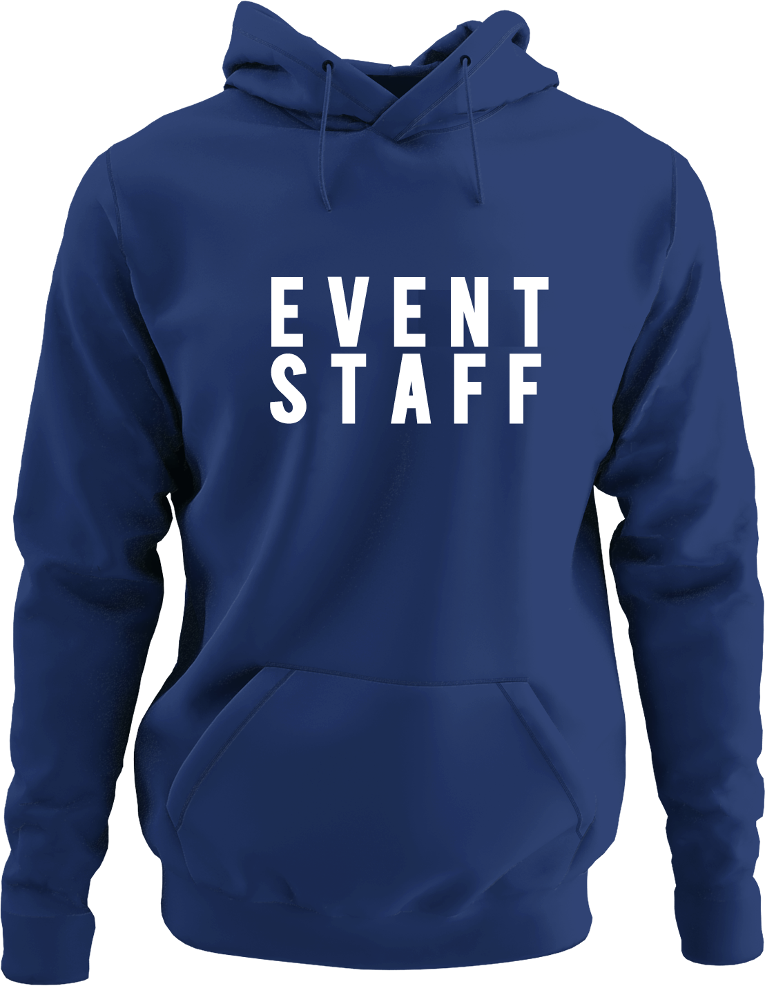 NYC FACTORY Mens EVENT STAFF Cotton Fleece Pullover Hoodie Sweatshirt