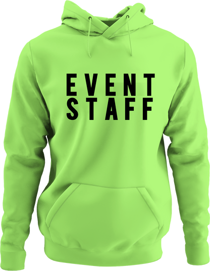 NYC FACTORY Mens EVENT STAFF Cotton Fleece Pullover Hoodie Sweatshirt