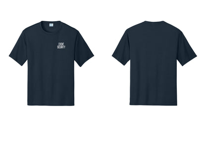 NYC Factory Event Security Performance T-Shirt (Classic) - Chest Only - Navy