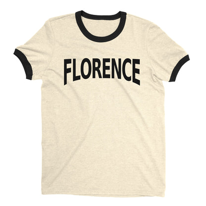 Florence Ringer Tee — Natural