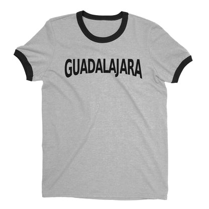 Guadalajara Ringer Tee — Heather Gray