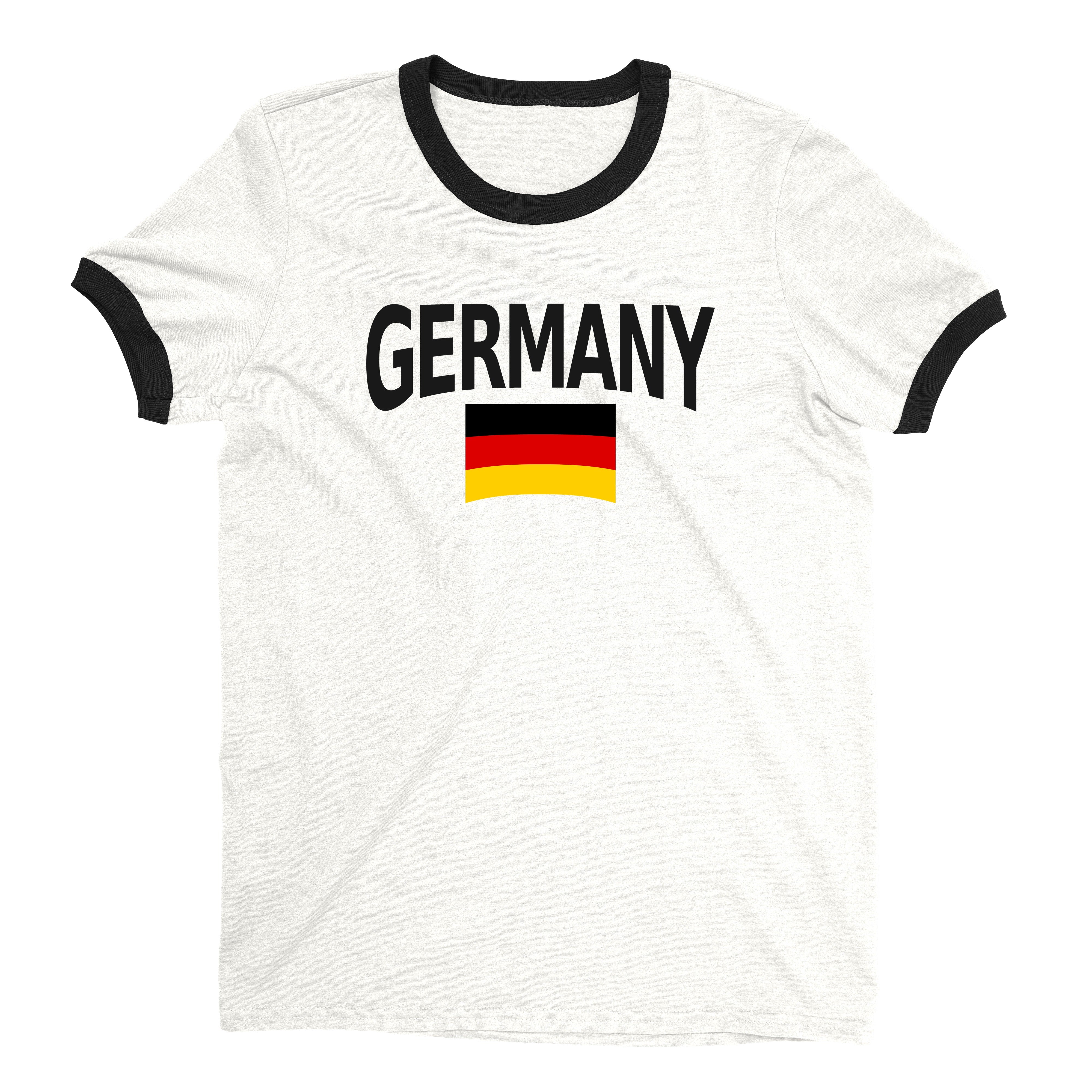 Germany World Cup Ringer Tee Unisex T-Shirt -- NYC Factory
