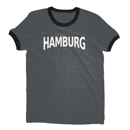 Hamburg Ringer Tee — Dark Heather