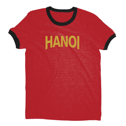Hanoi Ringer Tee — Red