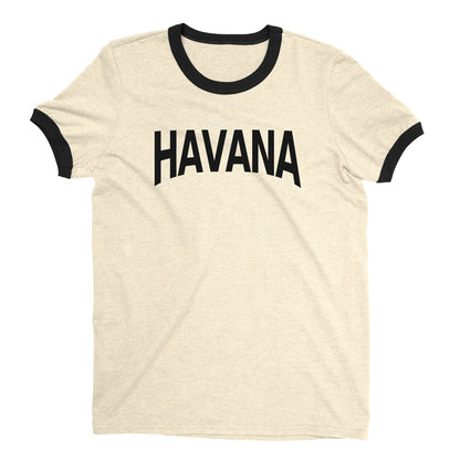 Havana Ringer Tee — Natural