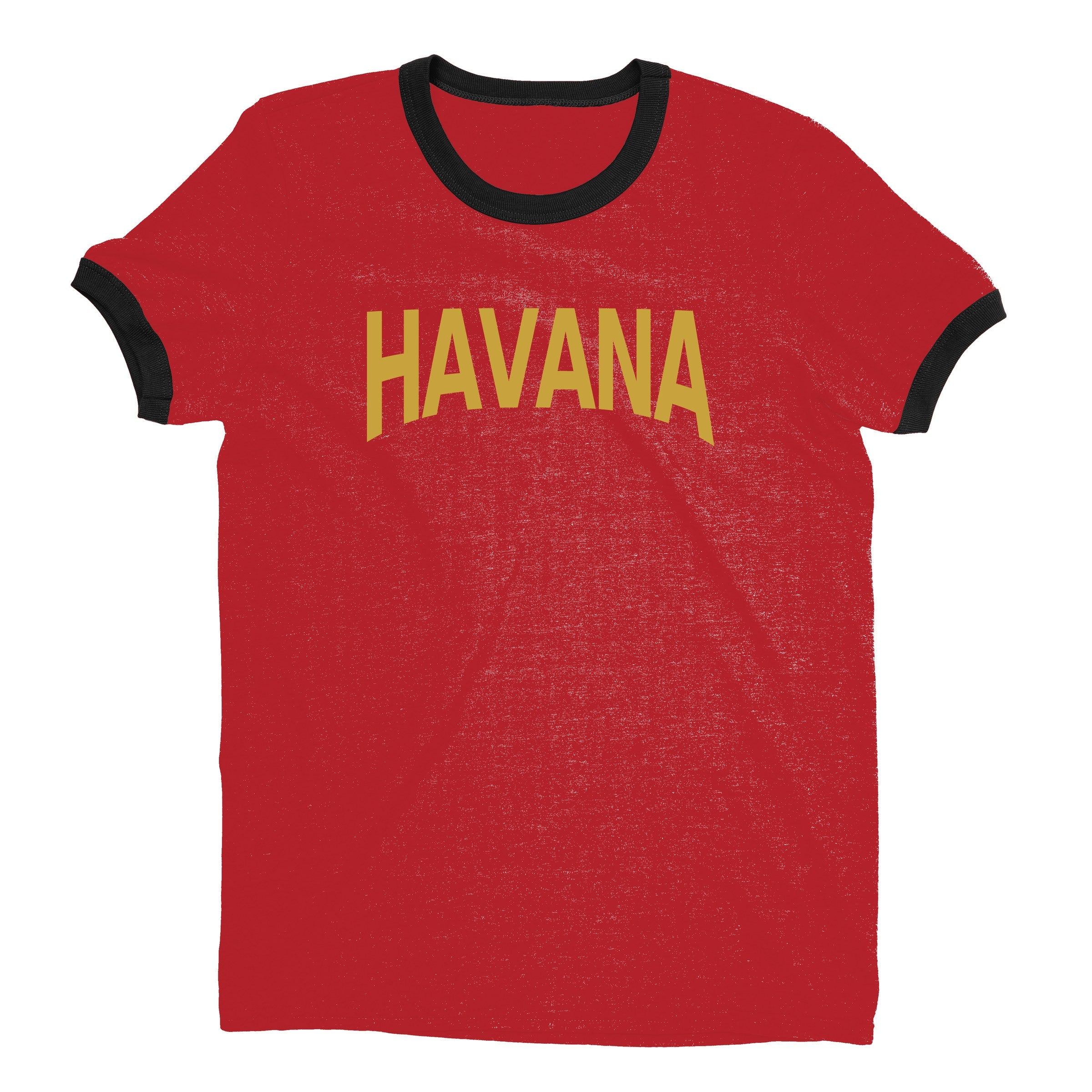 Havana Ringer Tee — Red