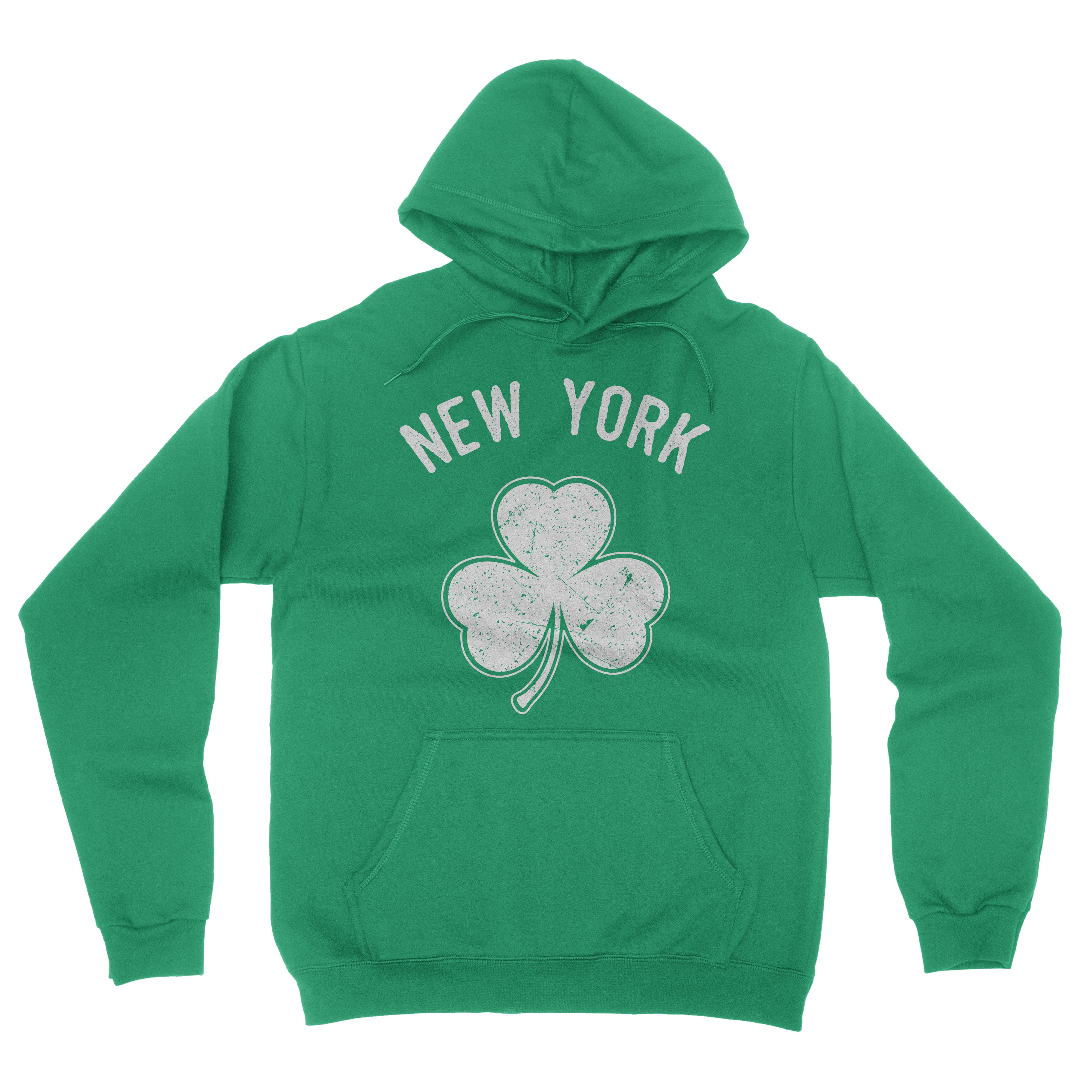 Shamrock Hoodie NYC - Irish Pride - St. Paddy's Day - Unisex Adult & Kids SIzes