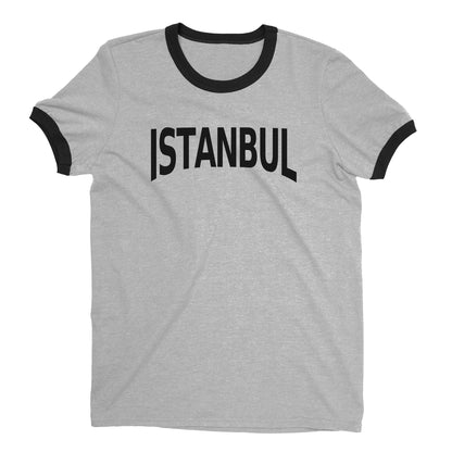 Istanbul Ringer Tee — Heather Gray