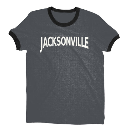Jacksonville Ringer Tee — Dark Heather