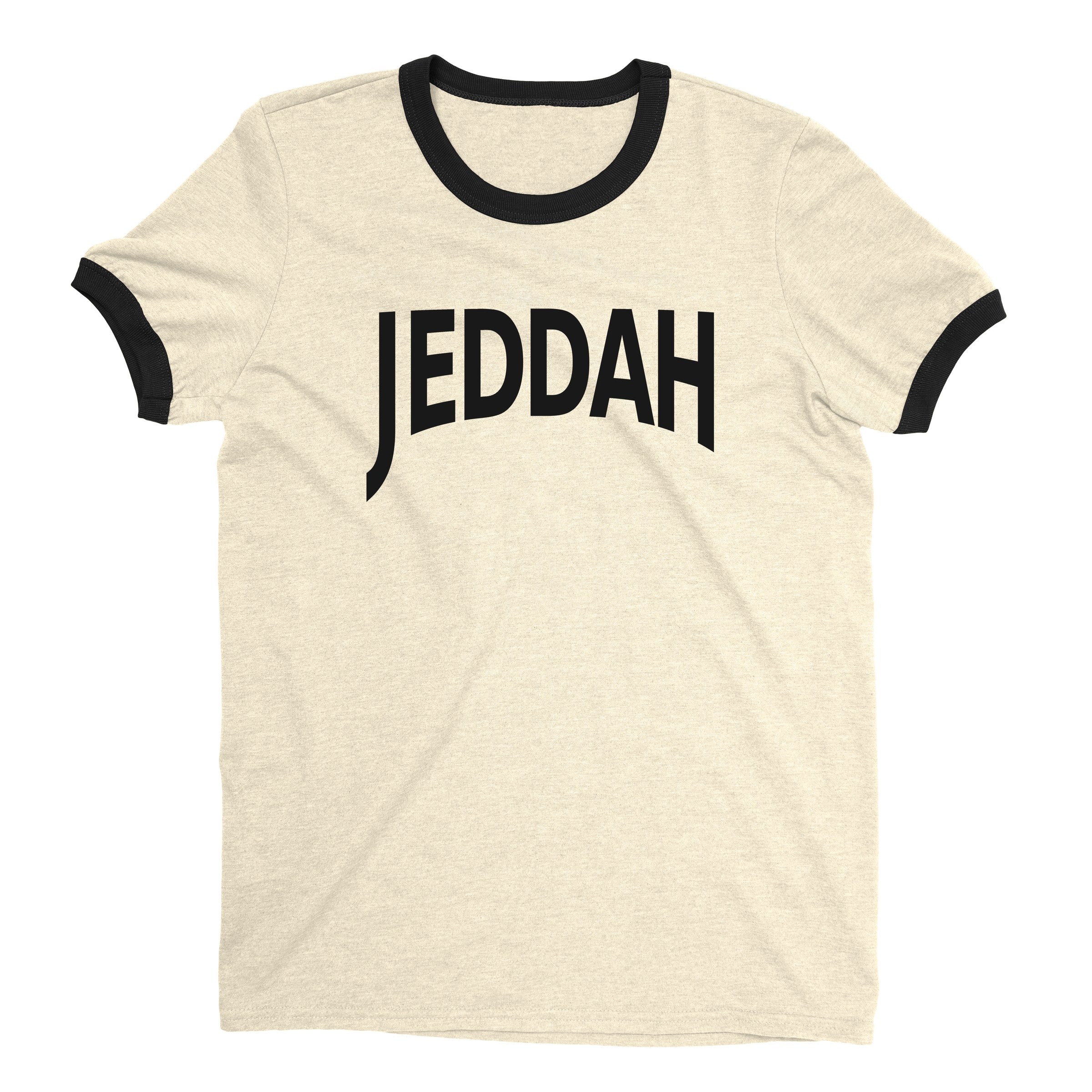 Jeddah Ringer Tee — Natural