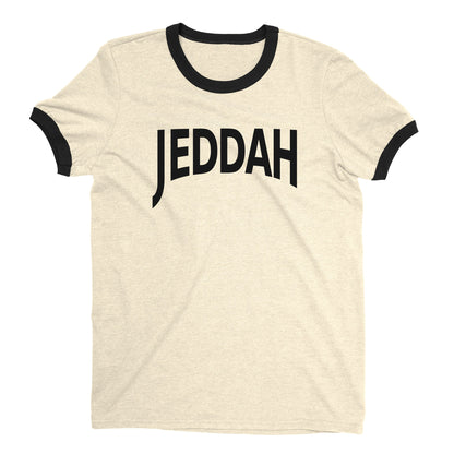 Jeddah Ringer Tee — Natural