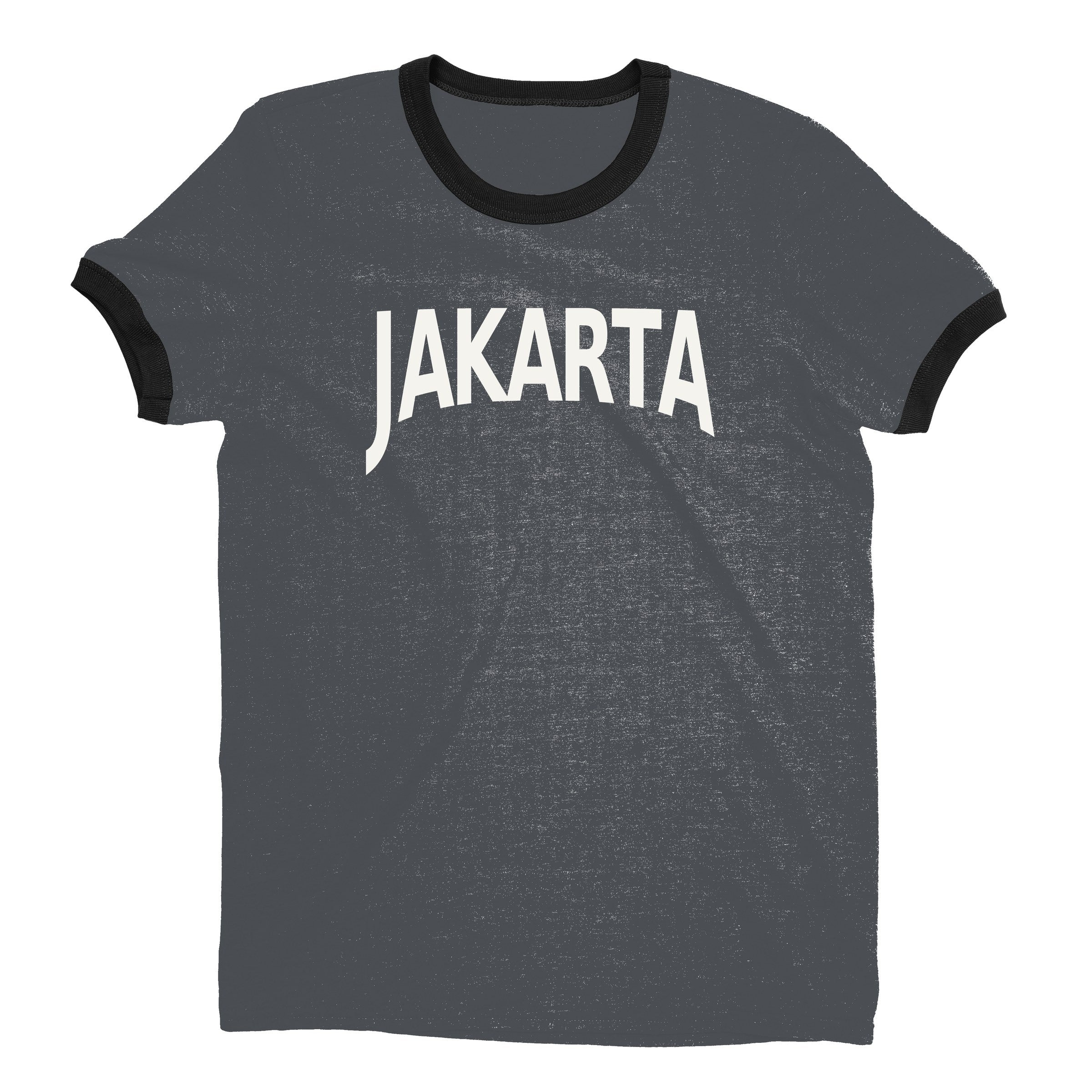 Jakarta Ringer Tee — Dark Heather