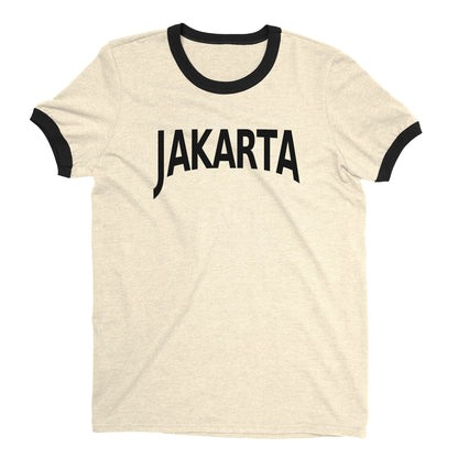 Jakarta Ringer Tee — Natural