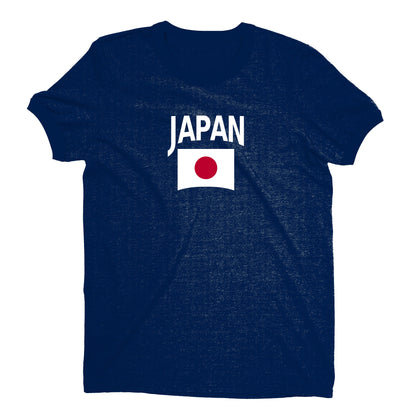 Japan World Cup Plain Tee Unisex T-Shirt -- NYC Factory - Navy