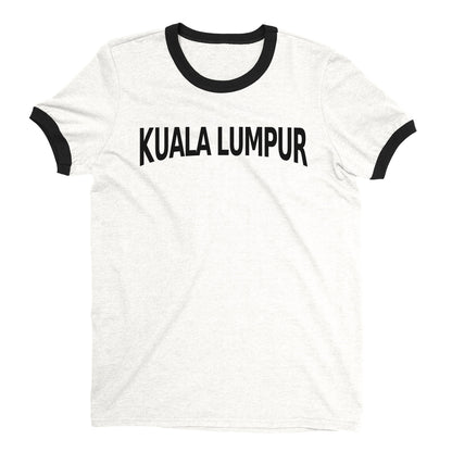 Kuala Lumpur Ringer Tee — White