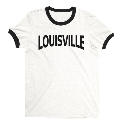 Louisville Ringer Tee — White