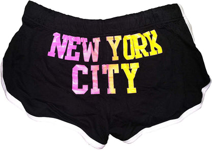 New York Summer Shorts Offizielles Produkt Damen Workout Yoga NYC Damen