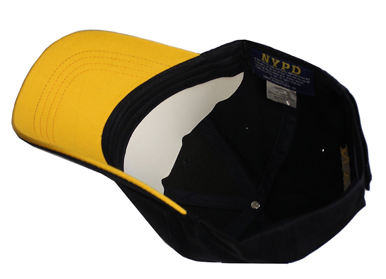 NYPD Baseball Hat New York Police Department Navy One Size