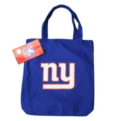 NFL New York City NY Giants Logo Ladyluck Tote Bag NYC Épaule Toile Shopping