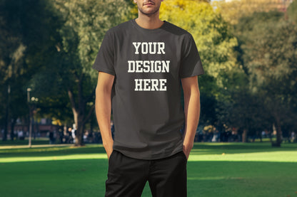 Medium Your Design Here Custom T-Shirt