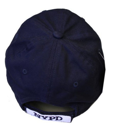 Men's NYPD Baseball Hats (Light Blue, 3d Letters)
