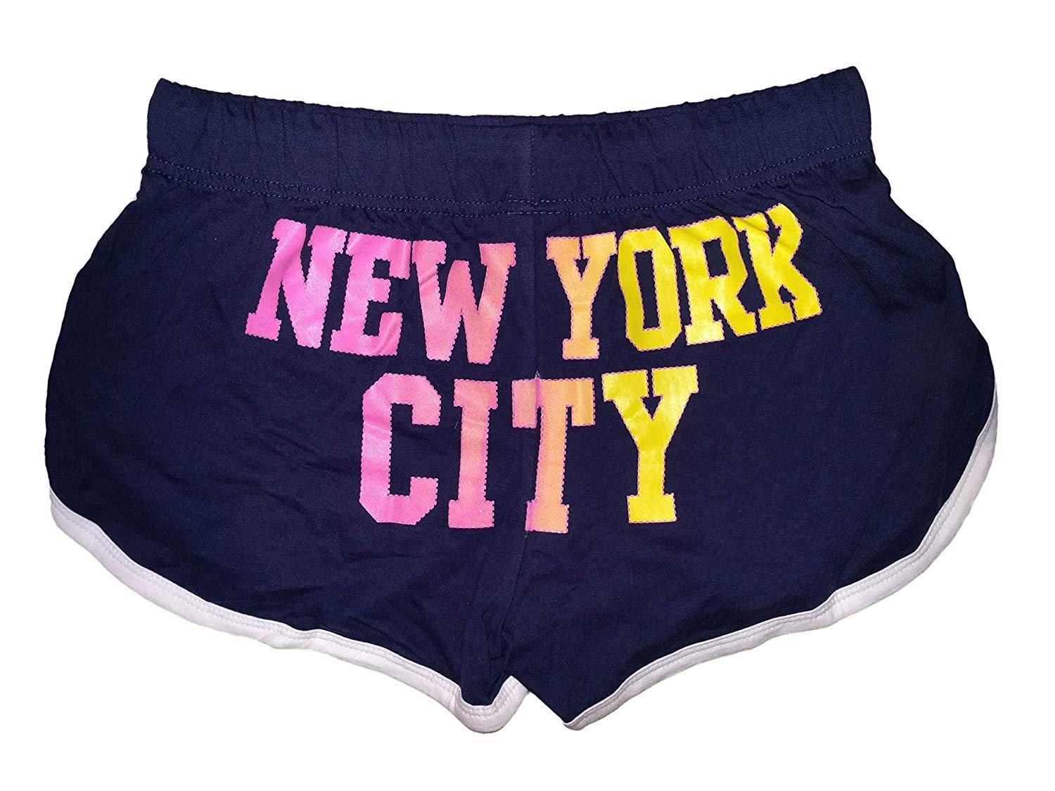 New York Summer Shorts Offizielles Produkt Damen Workout Yoga NYC Damen