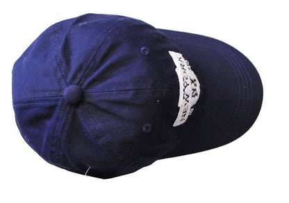 Men's NYPD Baseball Hats (Navy, Gold, Thick Letters)