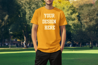 Medium Your Design Here Custom T-Shirt