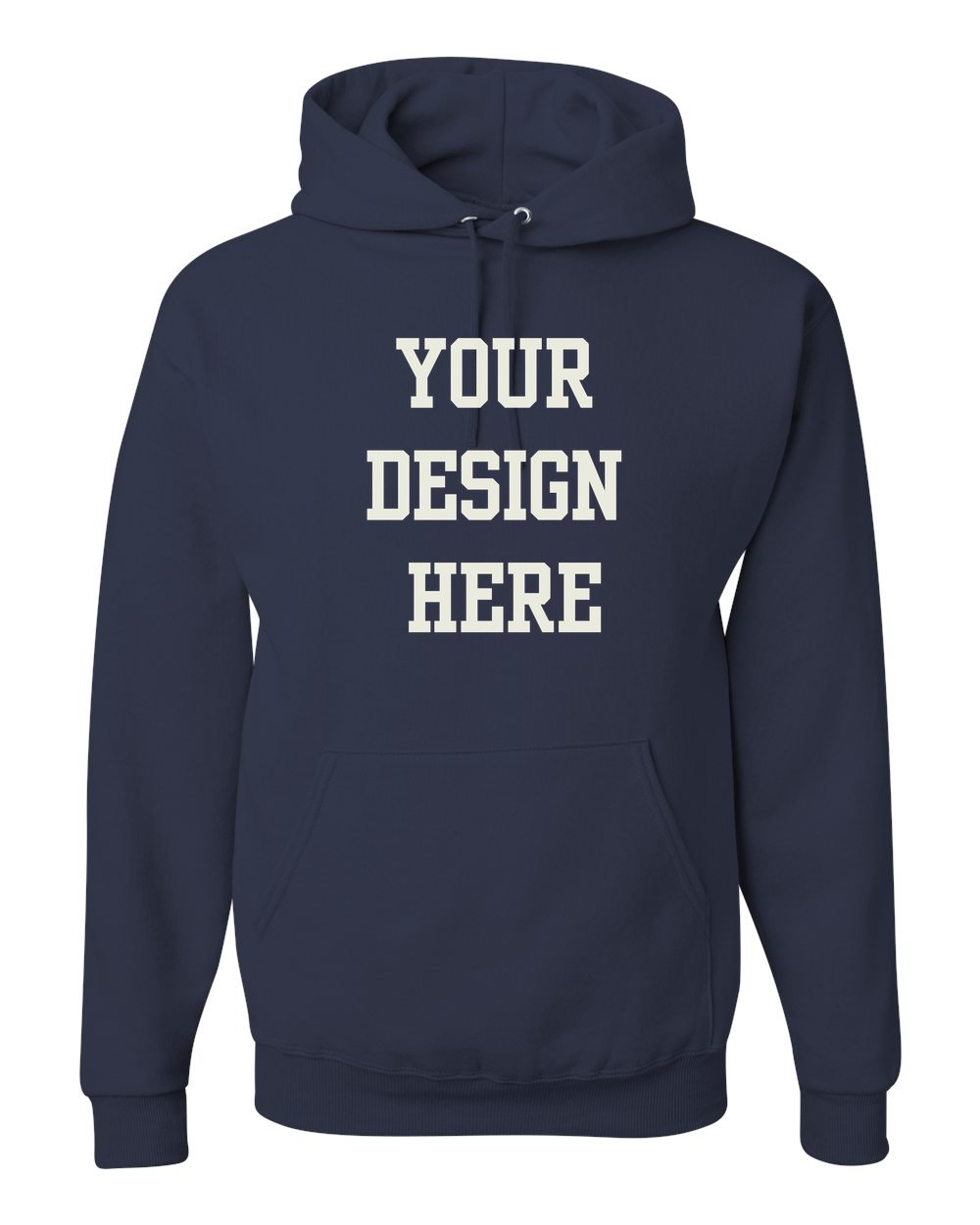 Men's Custom Hoodie Sweatshirt Your Own Customized Shirt Front Design