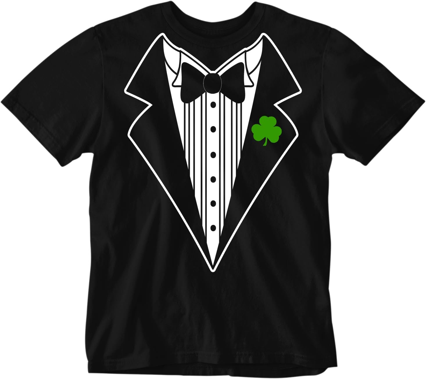 Men's Irish St Patricks Day Tees Funny Tuxedo Party T-Shirts