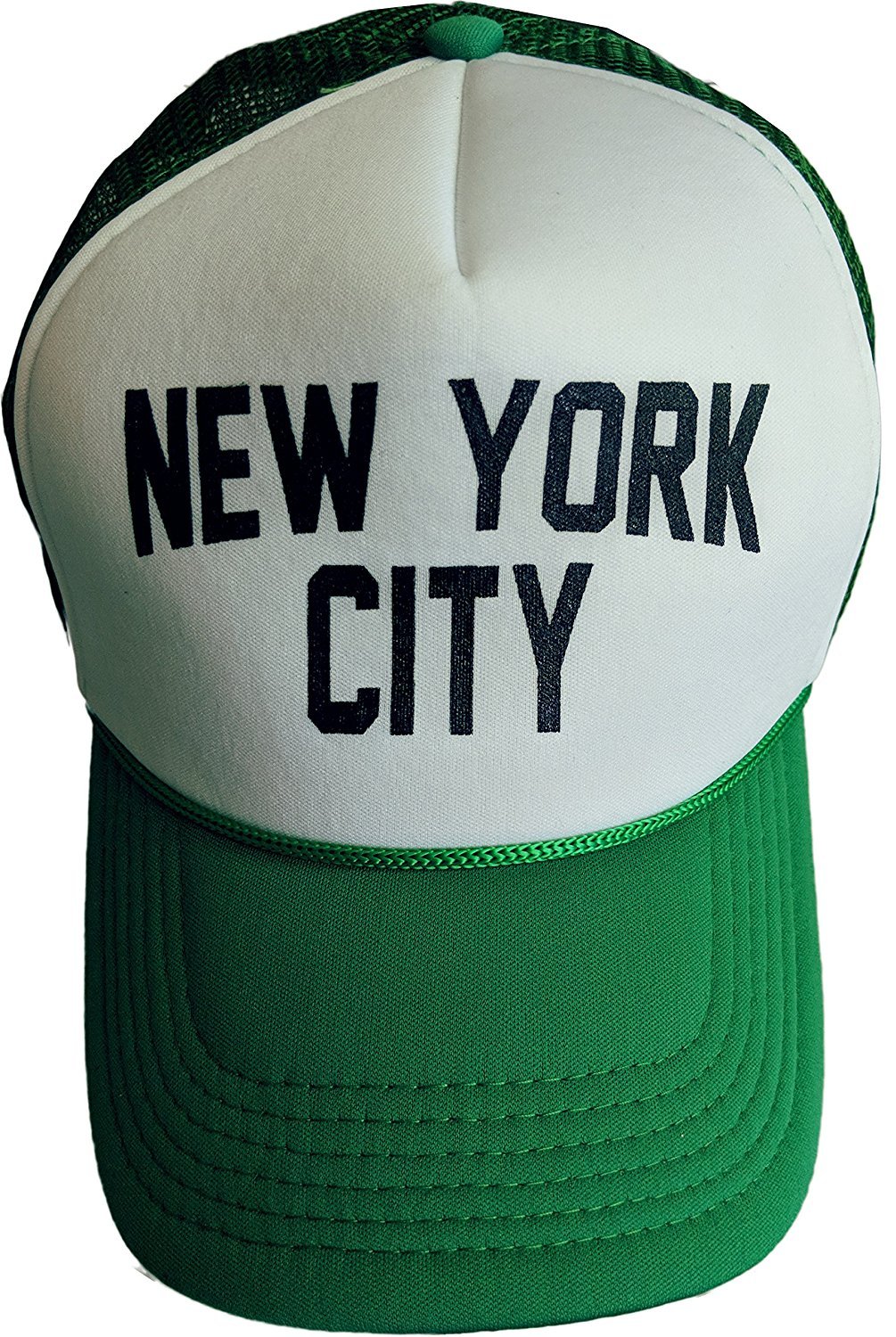 Casquette de camionneur en maille sérigraphiée New York City Baseball Hat