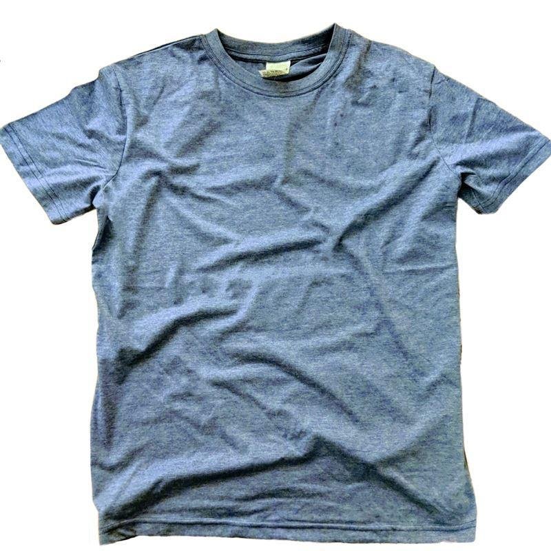 Tulo  Garn Kids Heather Color Cotton Blend Crew Tee