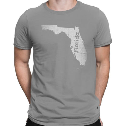 NYC FACTORY Florida Mens Tee Home State T-Shirt Unisex Shirt