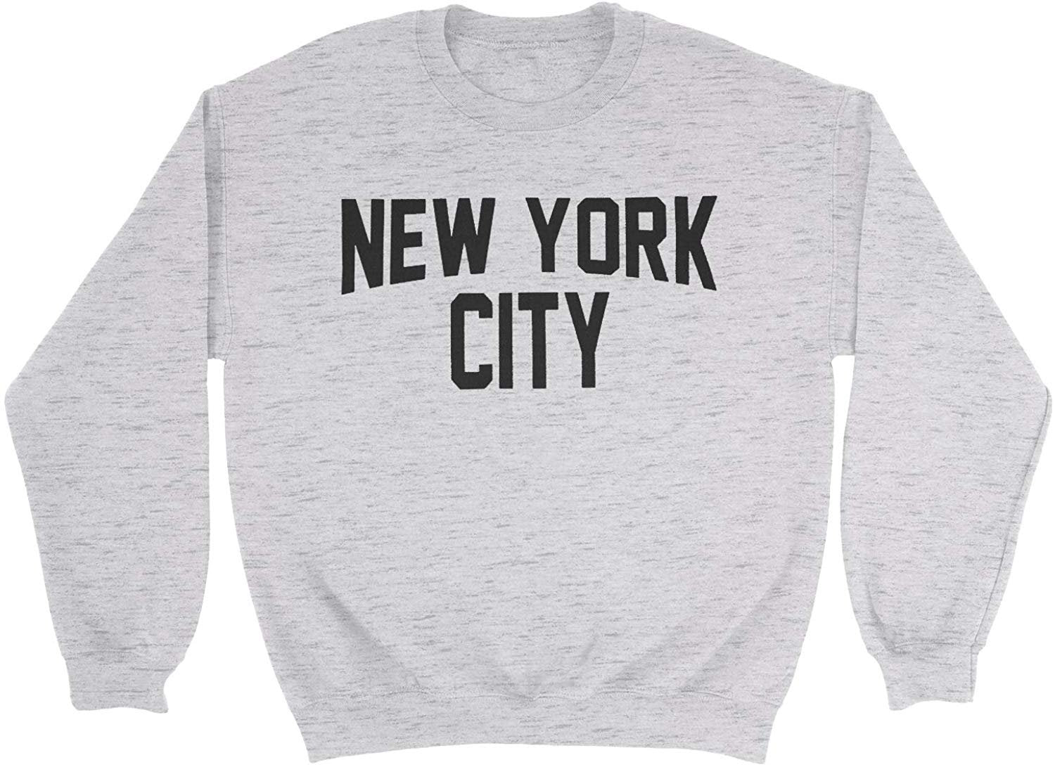 New York City Youth shirt Screenprinted Ash Gray Boys Lennon sweatshirt
