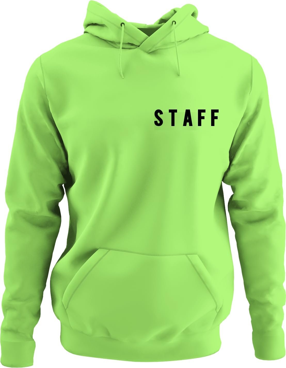 NYC FACTORY Mens EVENT STAFF Cotton Fleece Pullover Hoodie Sweatshirt - NYC Factory