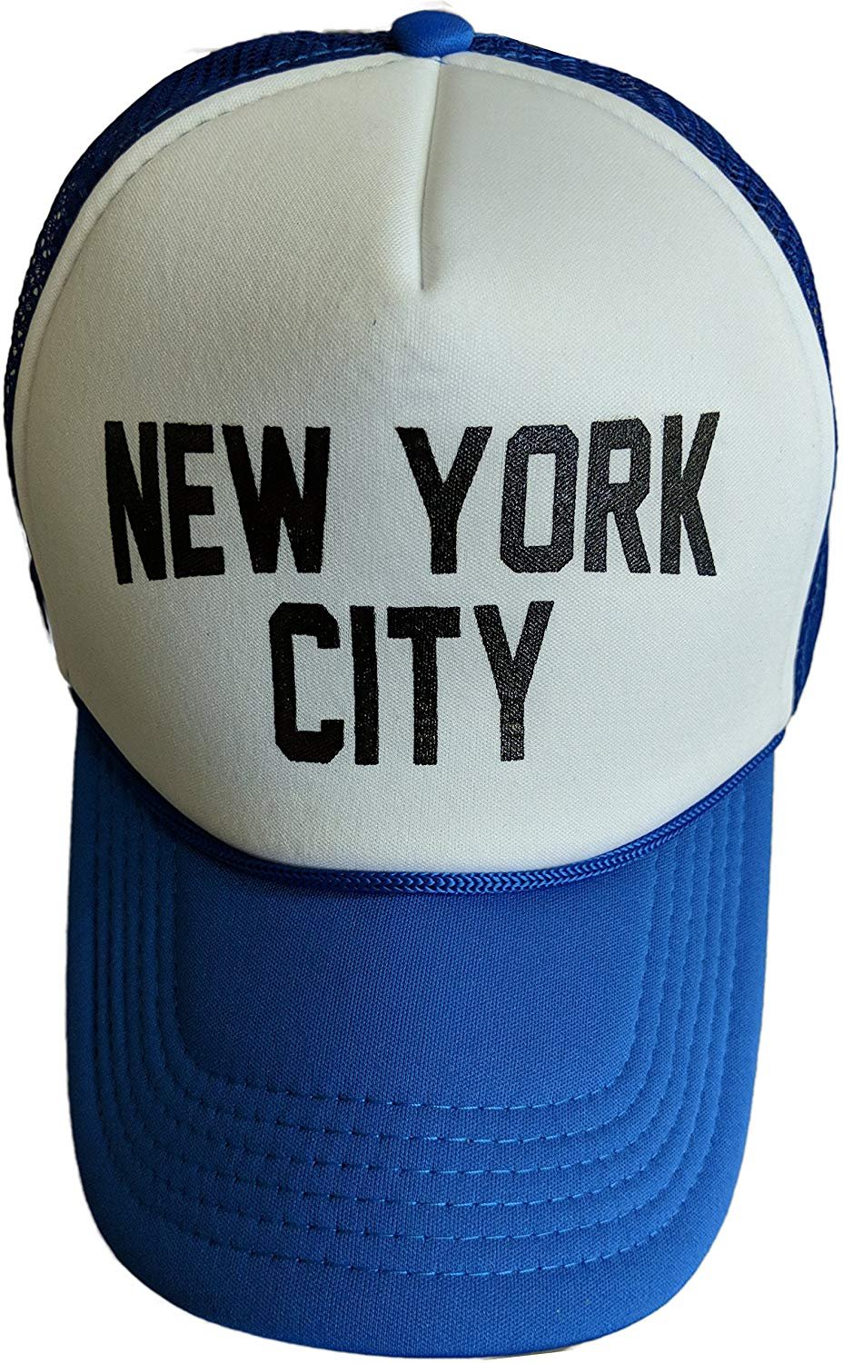 Casquette de camionneur en maille sérigraphiée New York City Baseball Hat